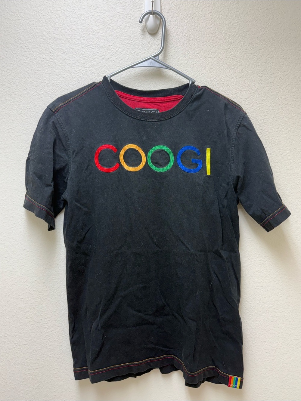 COOGI Rainbow Embroidered Logo Tee